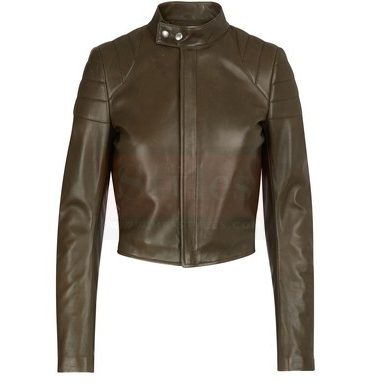 bottega veneta Leather Short Coat