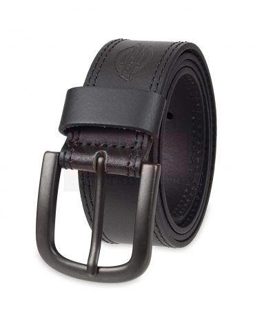 Wilsons Leather Brushed Metal Buckle Double Perforated Leather Belt Belts Free Shipping