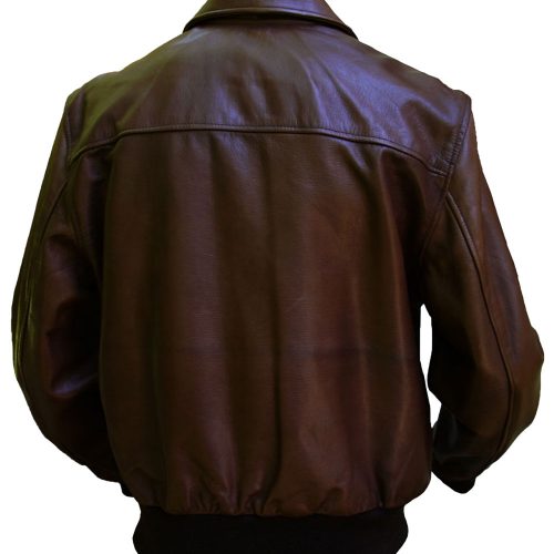 Barnstormer Leather Bomber Jacket Fashion Collection Free Shipping