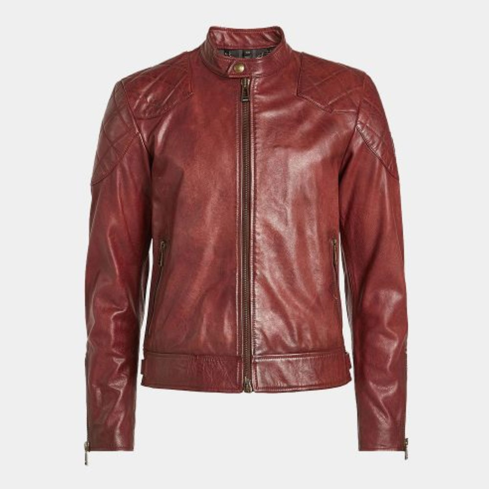 Buy Fashion Men's Brown Leather Jacket - 15% Off | Mr-Styles