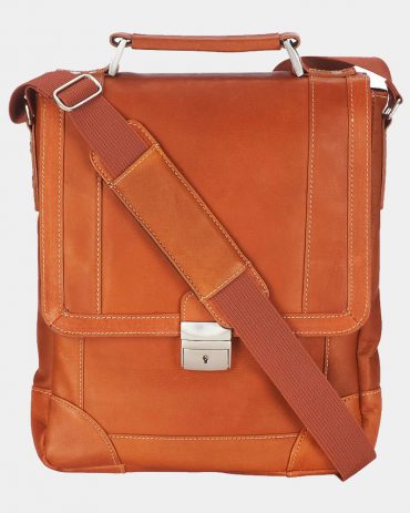 Wilsons Leather Vacqueta Single Lock Leather Tablet Bag Bags Free Shipping