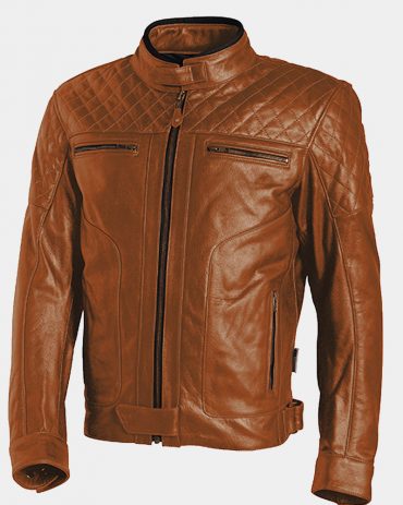 Brown Stylish Leather Motorcycle Jacket