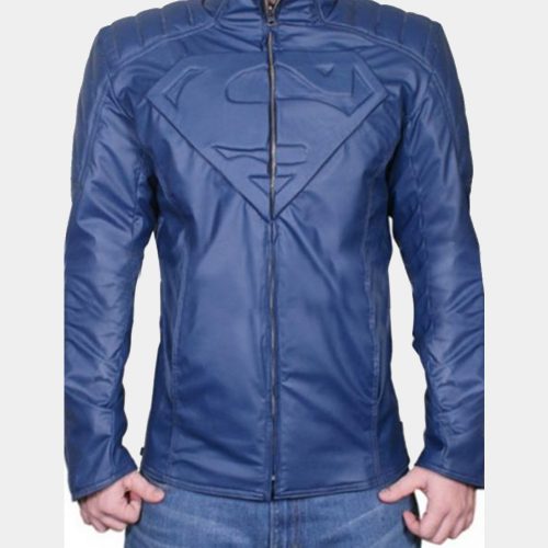 Superman Dawn of Justice Reversible Celebrities Leather Jacket Celebrities Leather Jackets Free Shipping