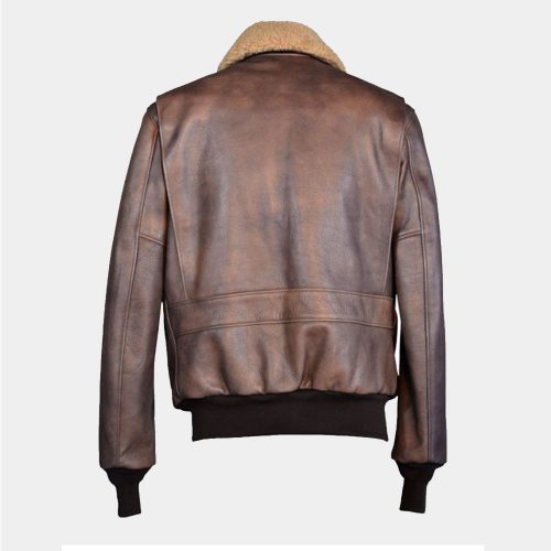 Schott Nyc Leather Bomber Jacket Fashion Collection Free Shipping