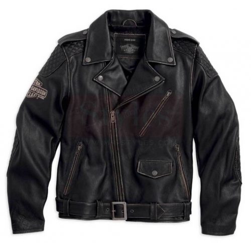 Harley Davidson Vintage Leather Biker Jacket MotoGp Jackets Free Shipping