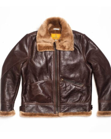 Shearling B3 Flight Leather Jackets For Men
