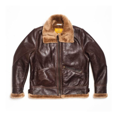 USA Shearling B3 Flight Leather Jackets For Men Fashion Collection Free Shipping