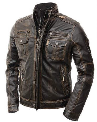Motorcycle Jacket with Cowhide Leather MotoGp Jackets Free Shipping