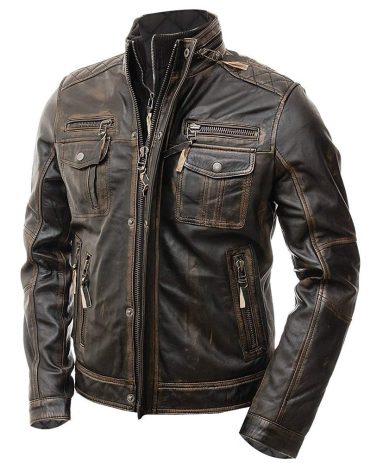 New Professional Motorbike Racing Leather Jacket