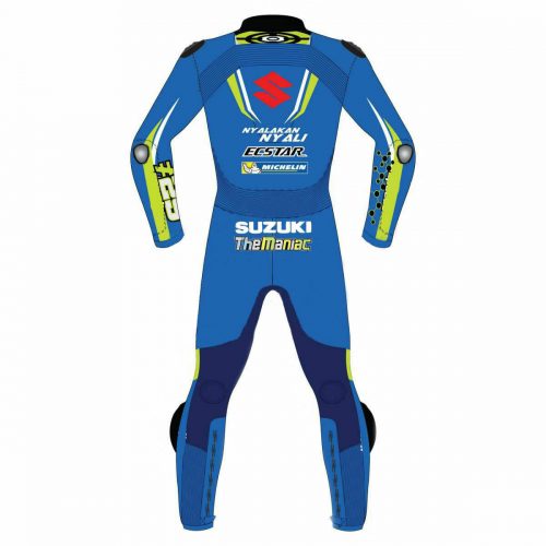 Suzuki Ecstar MotoGP 2018 Motorbike Leather Racing Suit Fashion Collection Free Shipping