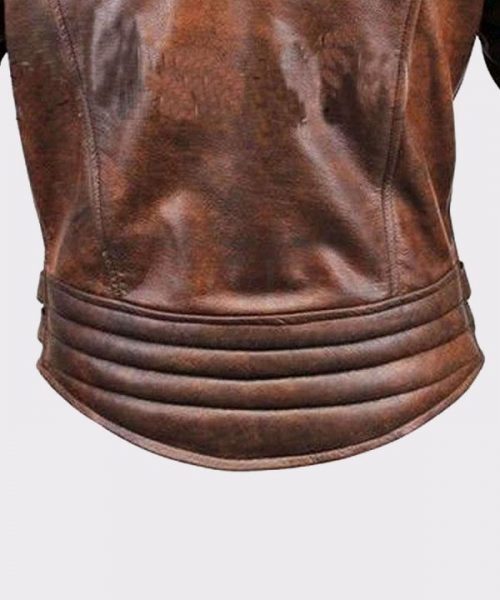 Men’s Lambskin Motorcycle Bomber Leather Jacket Fashion Jackets Free Shipping