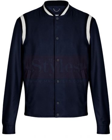 Embroidered Varsity Jacket