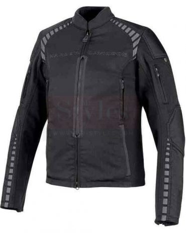 Harley-Davidson Men's Geyser Stretch Slim Fit Riding Jacket