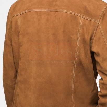 Mr-Styles Suede Western Leather Jacket Fashion Collection Free Shipping
