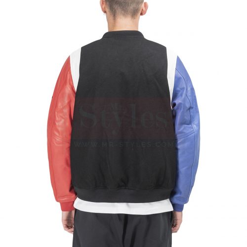 Air Jordan Dna Leather Varsity Fashion Jacket Fashion Jackets Free Shipping