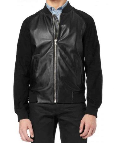 Sean Mens Suede Leather Biker Maroon Jacket For Men’s Western Jacket Free Shipping