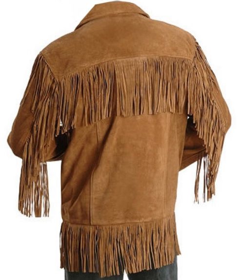 Leatheray Men’s Western cowboy jacket with Fringes Western Jacket Free Shipping