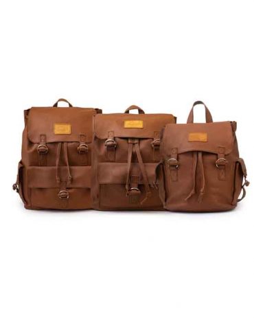 Large Leather Backpack For Women's