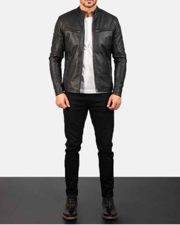 Mens Leather Fashion Jacket