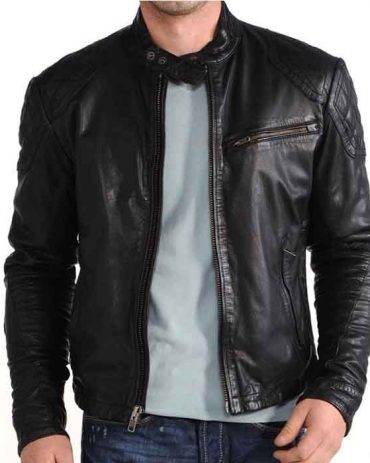 Genuine Leather Fashion Jacket