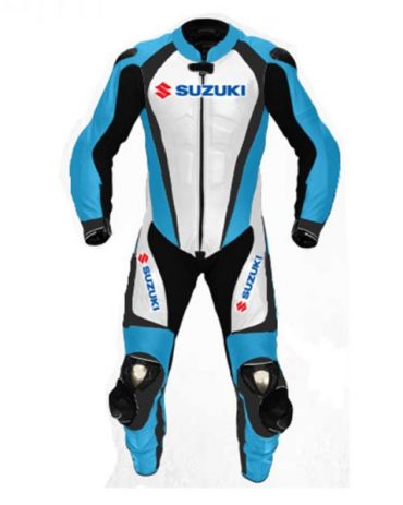 Men’s Suzuki Motorcycle Racing Leather Motogp Suit