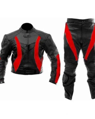 MENS RACING MOTOGP SUIT MOTORBIKE LEATHER JACKET TROUSER
