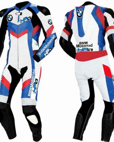 BMW Racing Motorcycle Leather cowhide suit MotoGp Collection Free Shipping