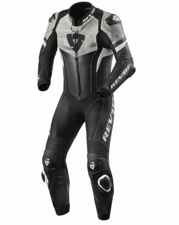 Revit Hyperspeed Motorbike Leather Suit Black / White