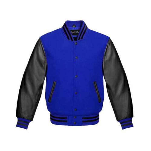 Men Leather Varsity Jacket Fashion Collection Free Shipping