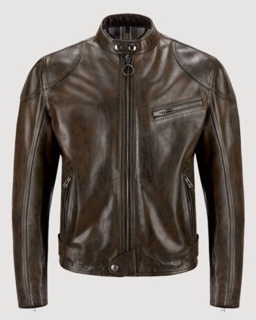 Supreme Belstaff Leather Jacket Fashion Jackets Free Shipping