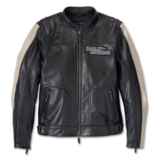 Men’s Enduro Harley Davidson Screamin’ Eagle Leather Jacket Motorcycle Collection Free Shipping