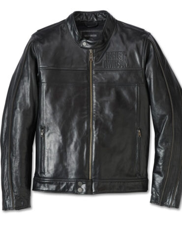 Men's-Harley-Davidson-Layering-System-Cafe-Racer-Leather-Jacket