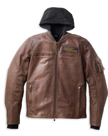 Men’s Ventura Harley Davidson 3-in1 Leather Jacket Motorcycle Collection Free Shipping