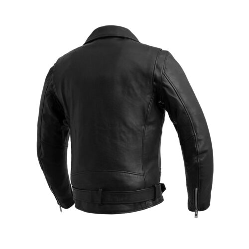 Original Biker Leather Jacket for Men Motorcycle Collection Free Shipping