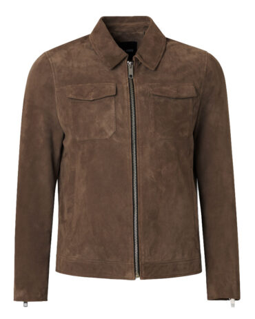 Anthony Morato Leather Suede Jacket Fashion Jackets Free Shipping