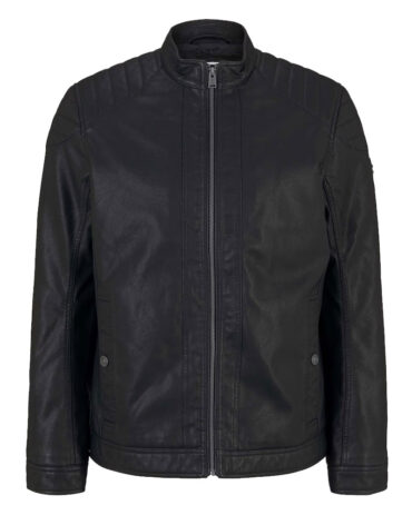 Black-Leather-Motorbiker-Jacket