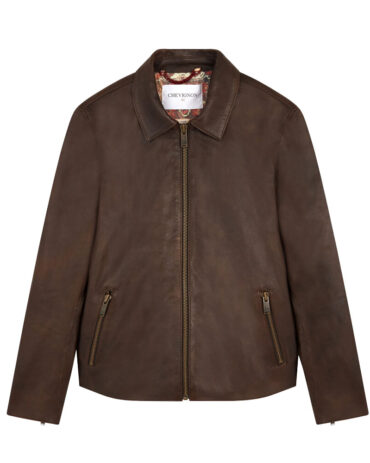 Chevignon-Cocoa-Trooper-Leather-Jacket