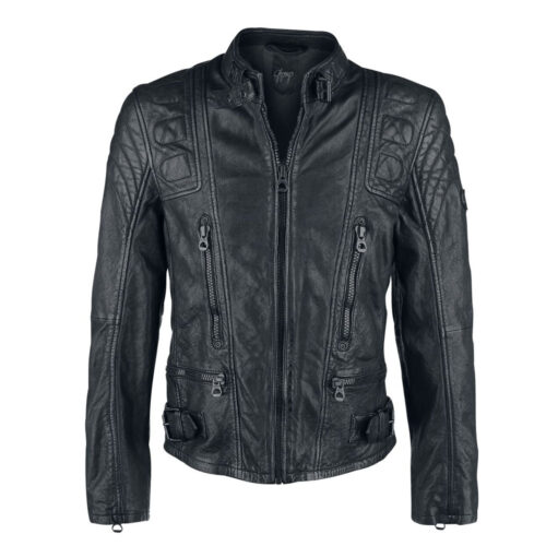 Highway 2 Slim Fit LAGIV Leather Jacket Fashion Jackets Free Shipping