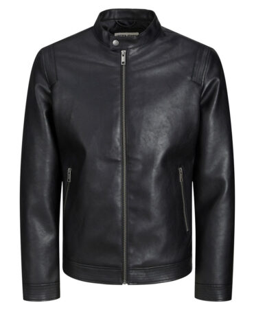 Jack&Jones-Black-Leather-Fashion-Jacket