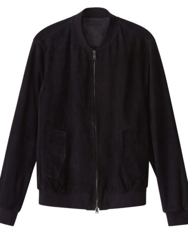 Brown Leather Suede Jacket