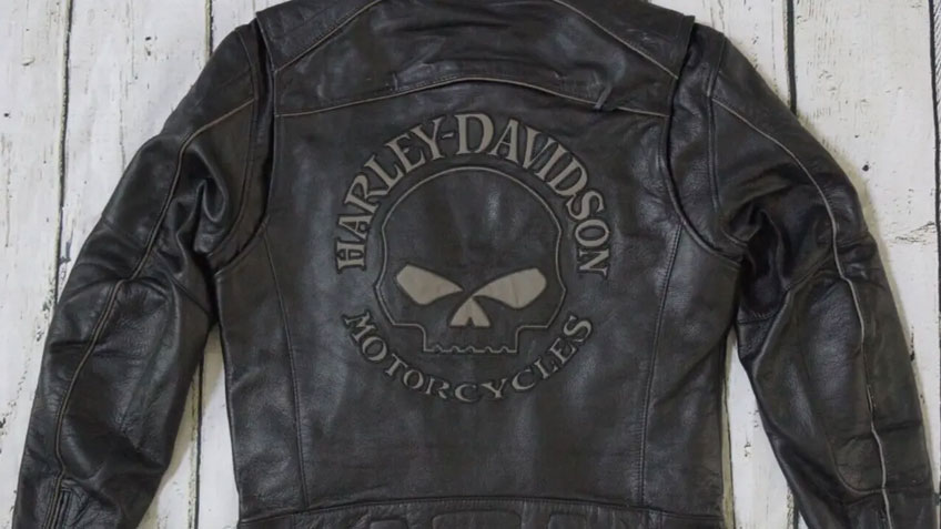 black harley davidson jacket