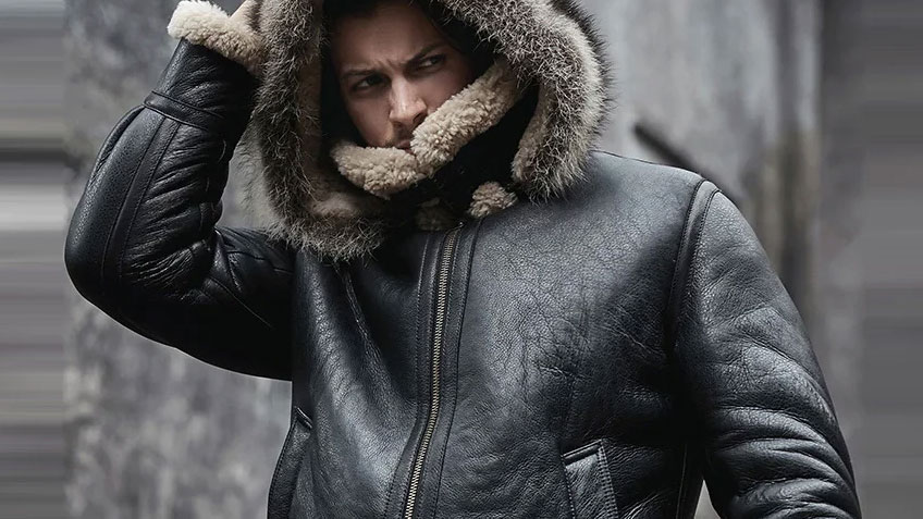 Shearling Biker Jackets