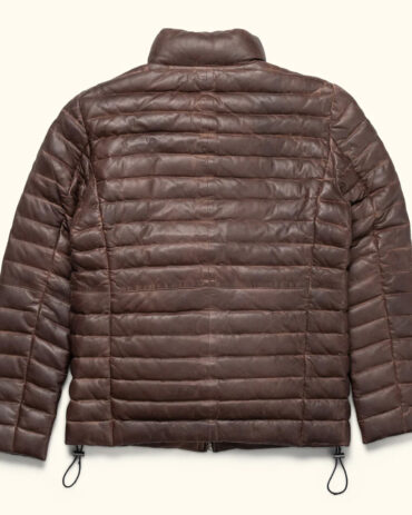 Bridger Leather Down Jacket