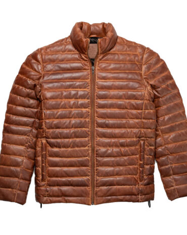 Bridger Leather Down Jacket
