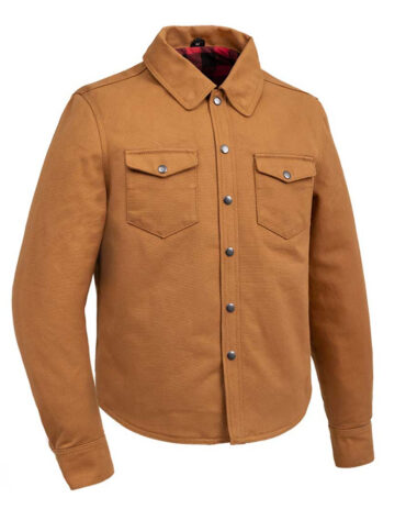 First MFG Men’s Braun Duck Canvas Shirt MR Styles Rugged and Stylish Apparel Fashion Jackets Free Shipping